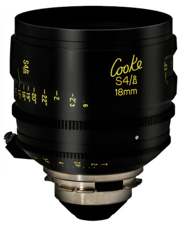 Cooke S4 18mm cinema lens