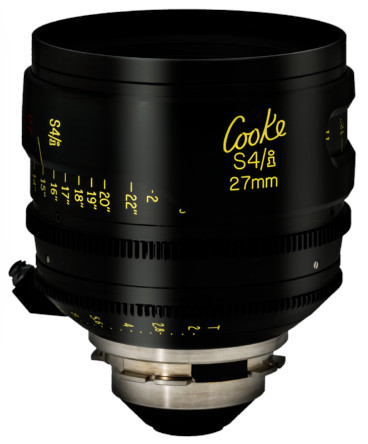 Cooke S4 27mm cinema lens