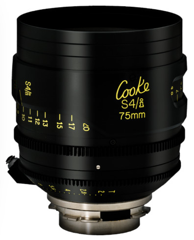 Cooke S4 75mm cinema lens